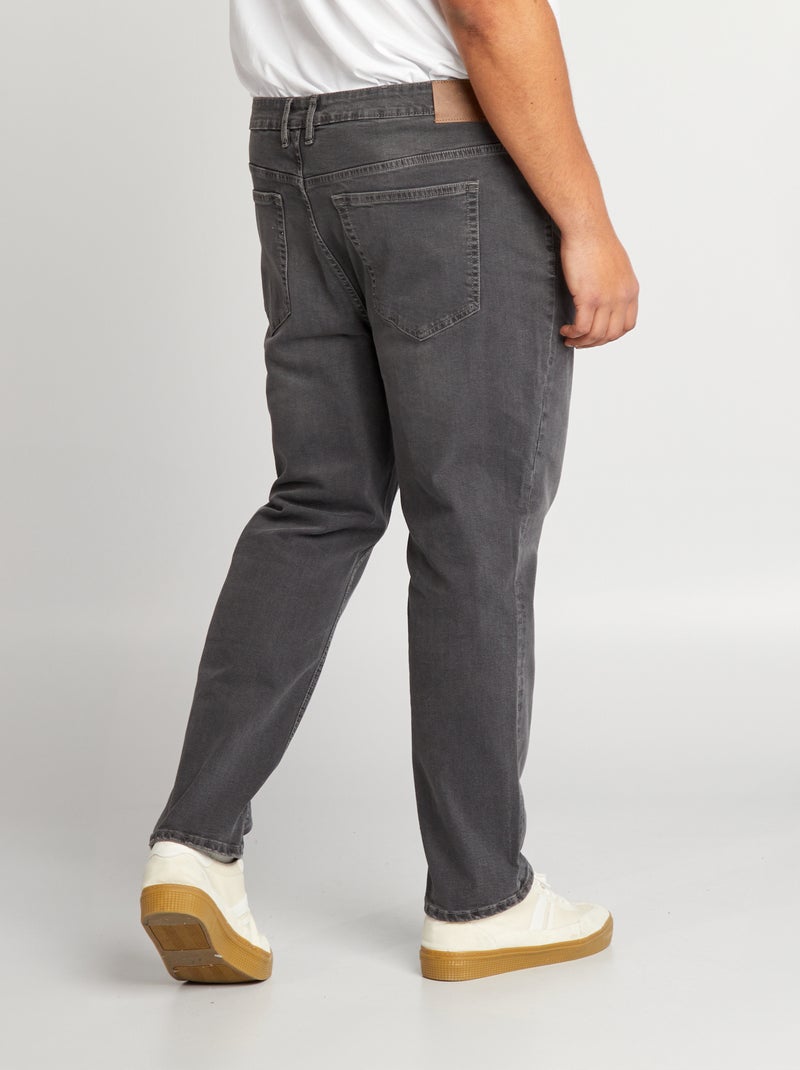 Slim-fit 5-pocket-jeans - L34 GRIJS - Kiabi