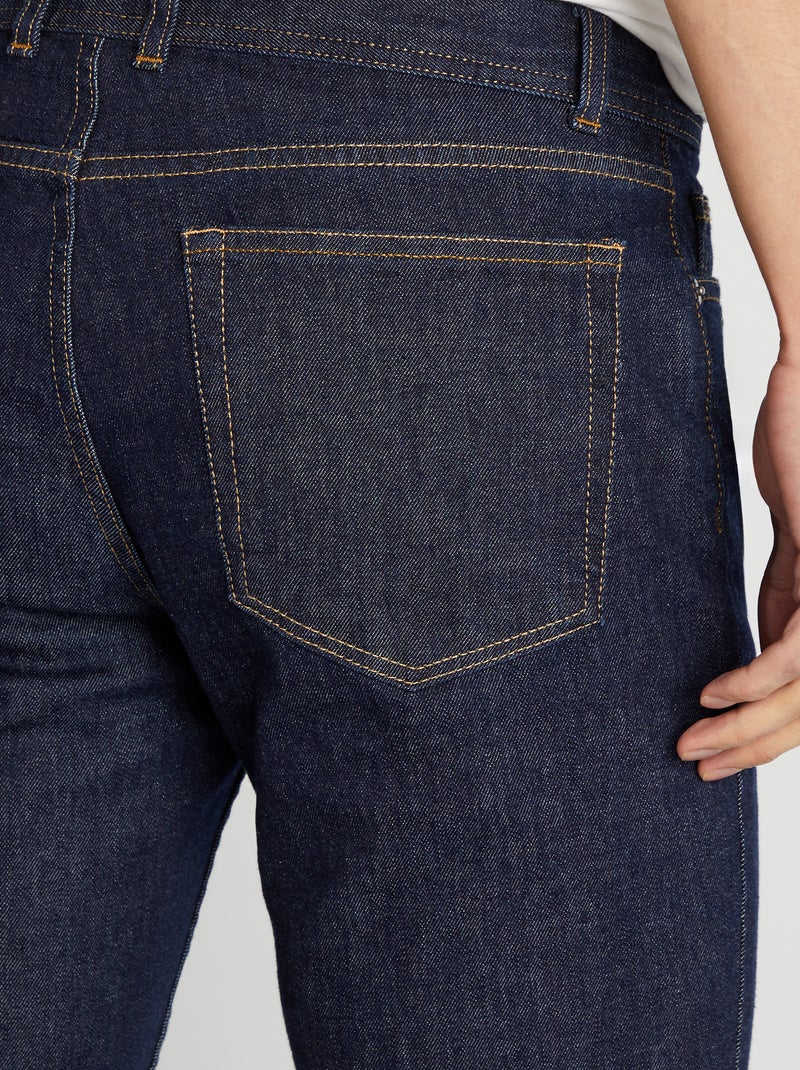 Slim-fit 5-pocket-jeans - Van Franse makelij BLAUW - Kiabi