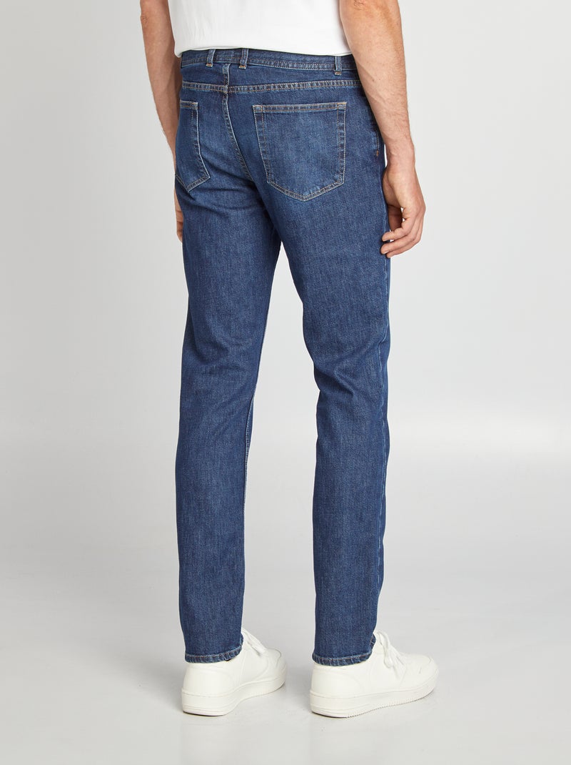 Slim-fit 5-pocket-jeans - Van Franse makelij BLAUW - Kiabi