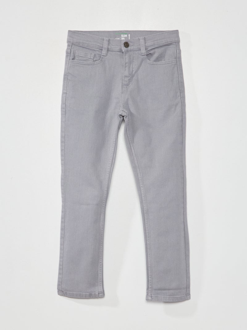 Slim-fit 5-pocket-jeans BLAUW - Kiabi