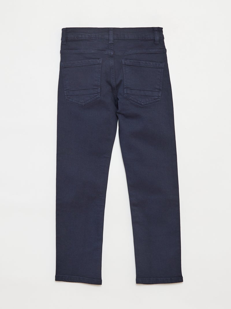 Slim-fit 5-pocket-jeans Blauw - Kiabi