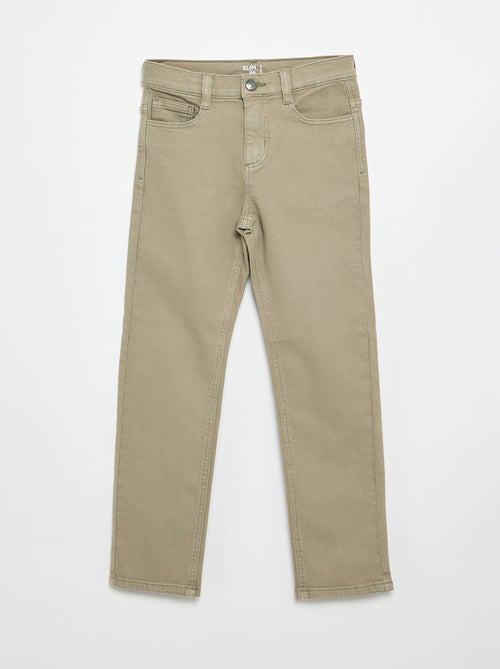 Slim-fit 5-pocket-jeans - Kiabi Slim-fit 5-pocket-jeans - Kiabi