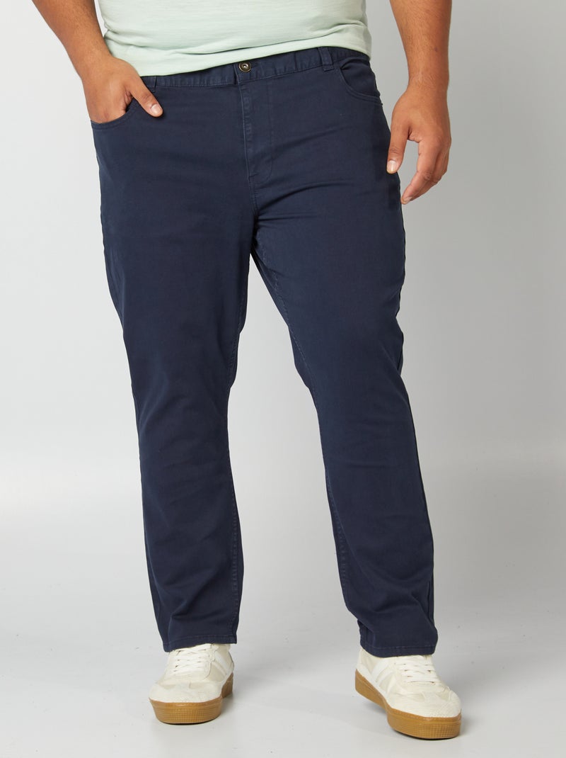 Slim fit broek - L32 BLAUW - Kiabi