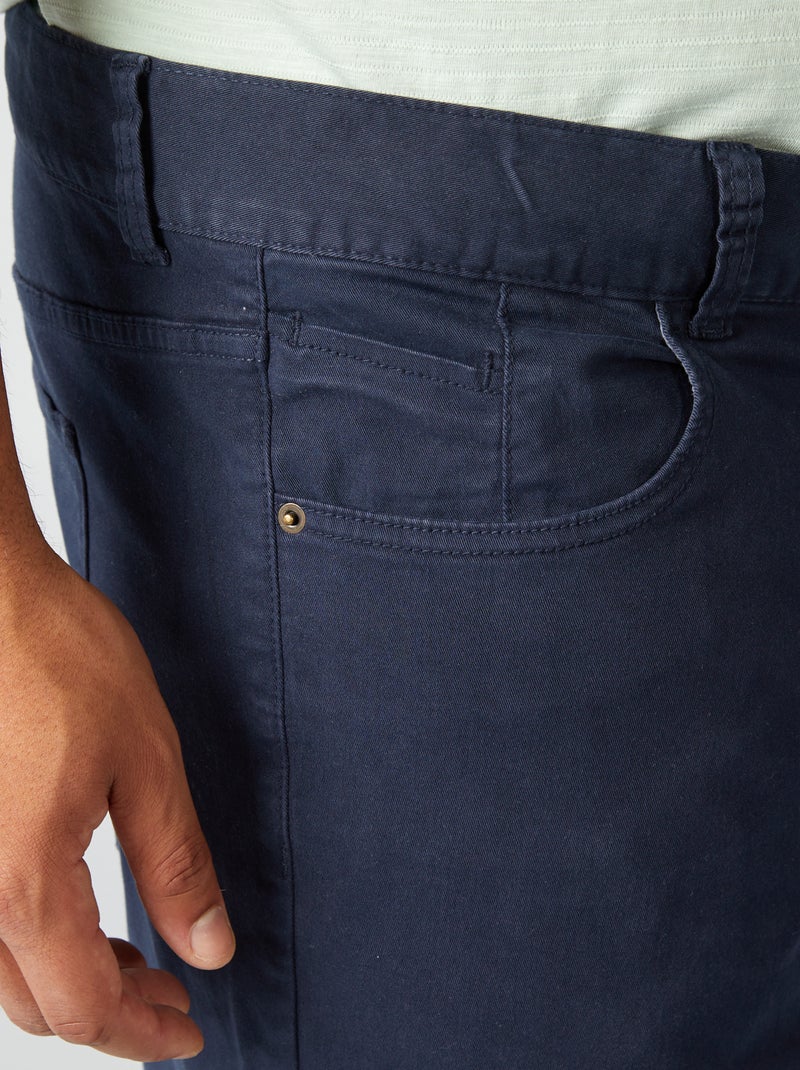 Slim fit broek - L32 BLAUW - Kiabi