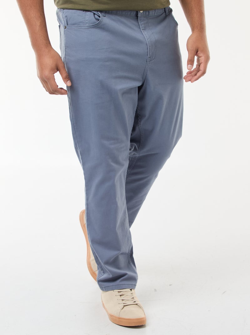 Slim fit broek - L32 Grijs - Kiabi