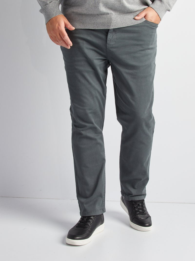 Slim fit broek - L32 GROEN - Kiabi