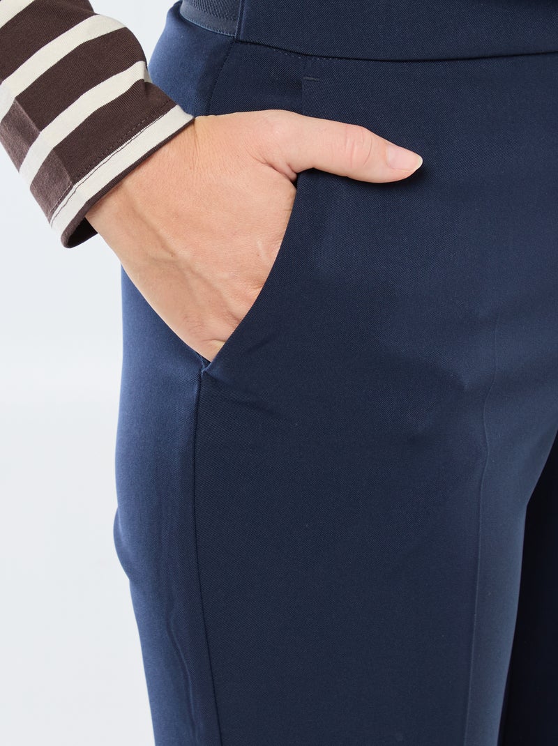 Slim-fit broek Blauw - Kiabi