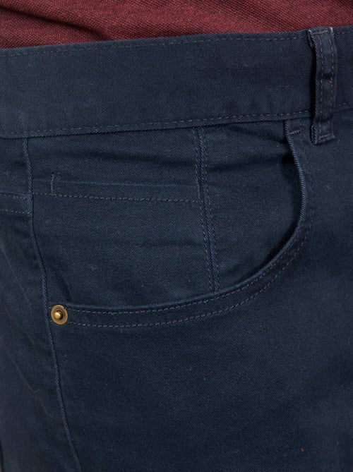 Slim-fit broek L36, voor personen die langer zijn dan 1m90 - Kiabi