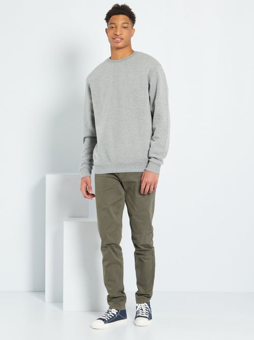 Slim-fit broek L36, voor personen die langer zijn dan 1m90 - Kiabi