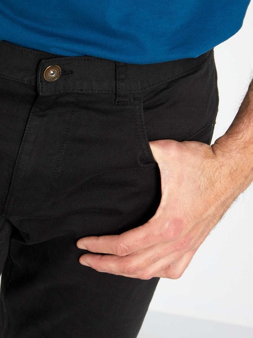 Slim-fit broek L36, voor personen die langer zijn dan 1m90 - Kiabi