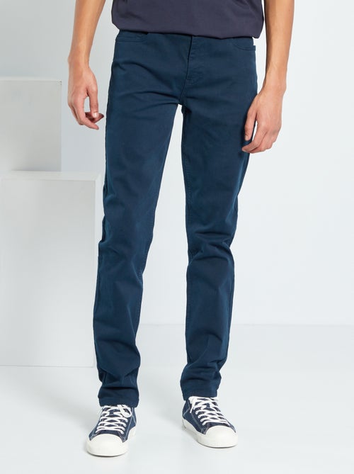 Slim-fit broek L38 +1m95 - Kiabi