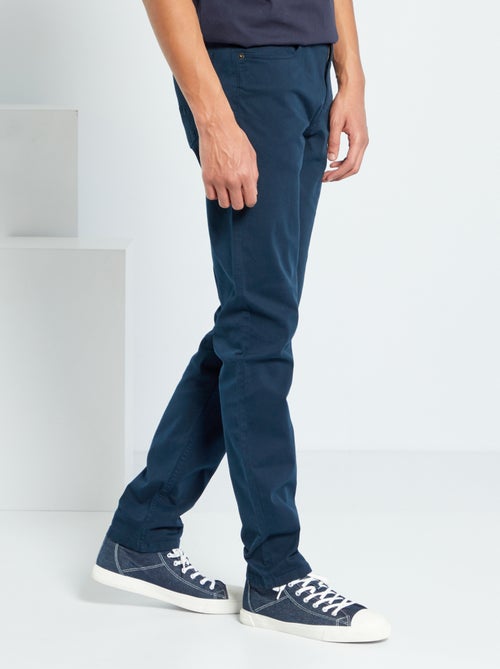 Slim-fit broek L38 +1m95 - Kiabi