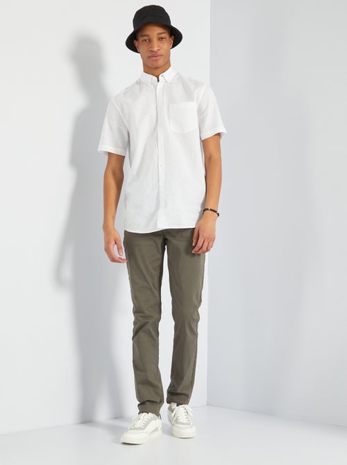 Slim-fit broek L38 +1m95 - Kiabi