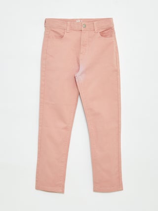Slim-fit broek met 4 zakken