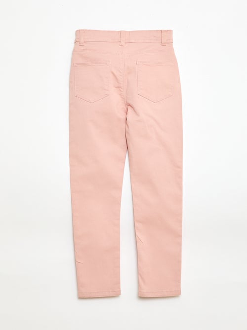 Slim-fit broek met 4 zakken - Kiabi