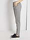     Slim-fit broek met pied-de-puce-print afbeelding 4
