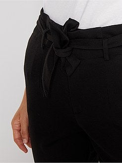 Slim-fit broek van milanotricot - Kiabi