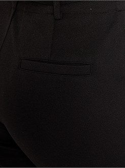 Slim-fit broek van milanotricot - Kiabi