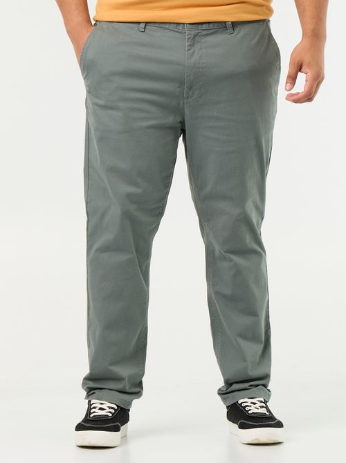 Slim-fit chino - L32 - Kiabi