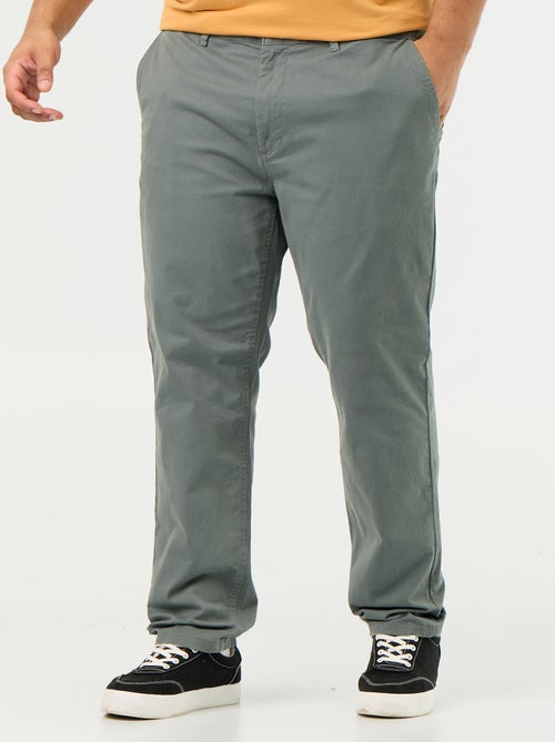 Slim-fit chino - L32 - Kiabi