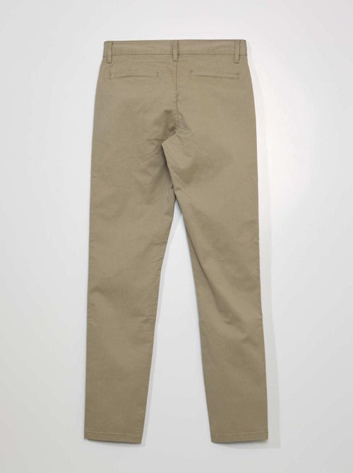 Slim-fit chino - L34 - Kiabi