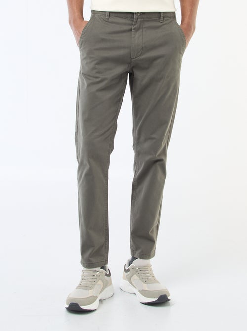 Slim-fit chino - L34 - Kiabi