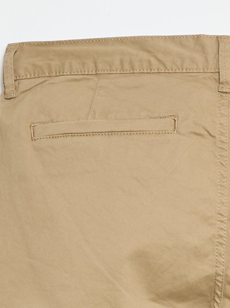 Slim-fit chino L38 +1m95 Biege - Kiabi