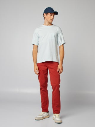 Slim-fit chino met 5 zakken - L32