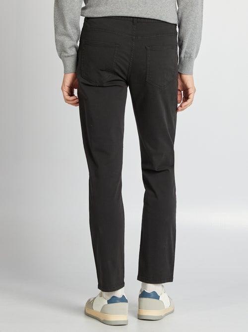 Slim-fit chino met 5 zakken - L32 - Kiabi