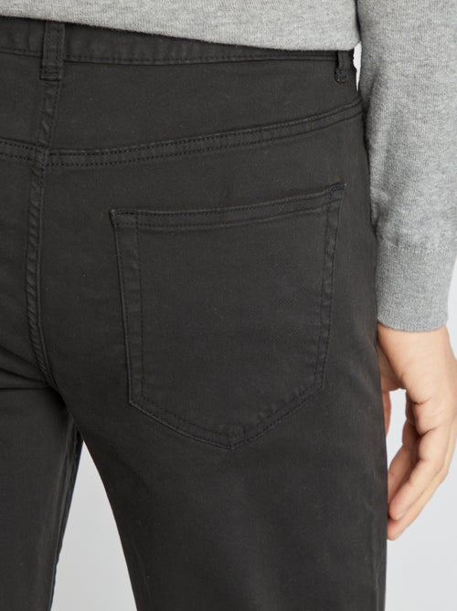 Slim-fit chino met 5 zakken - L32 - Kiabi
