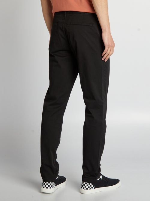 Slim-fit chinobroek L30 - Kiabi