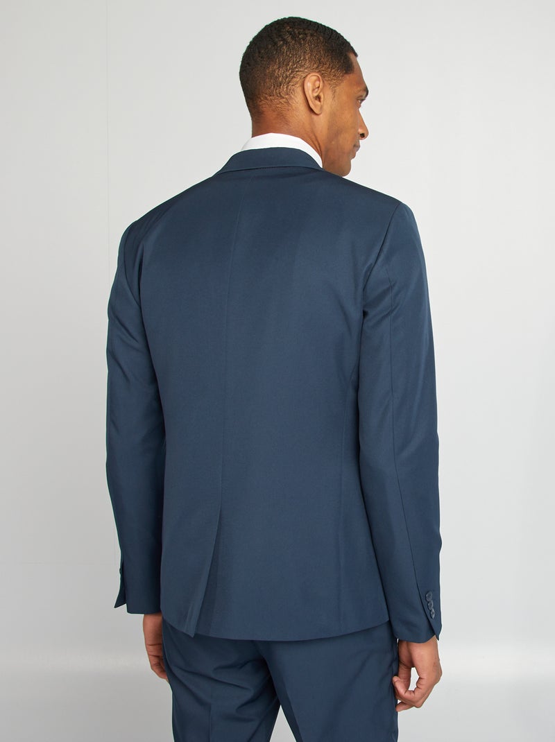 Slim-fit colbert BLAUW - Kiabi