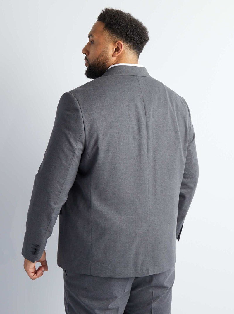 Slim-fit colbert GRIJS - Kiabi