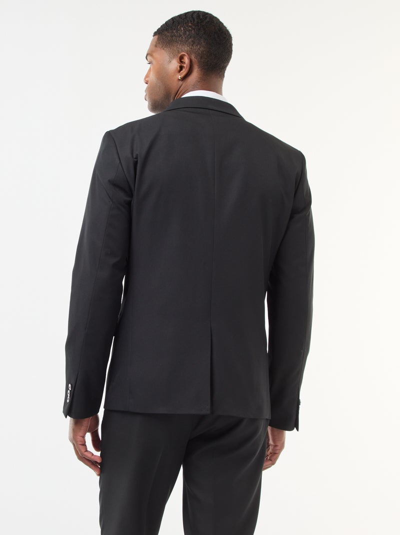 Slim-fit colbert zwart - Kiabi