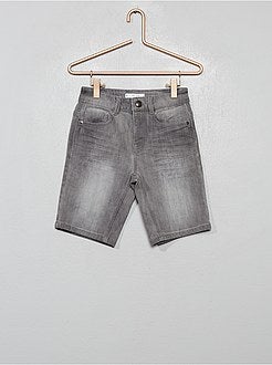 Slim-fit denim short - Kiabi