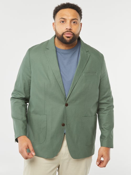 Slim-fit effen colbert - Kiabi