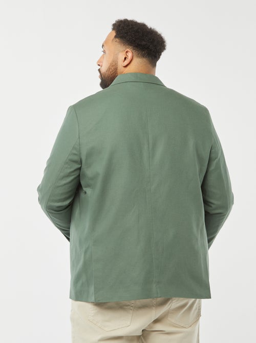 Slim-fit effen colbert - Kiabi