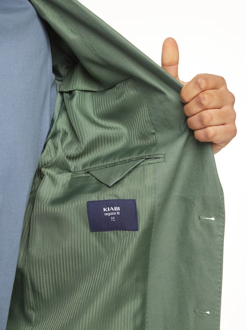 Slim-fit effen colbert - Kiabi