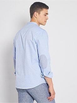 Slim-fit hemd met maokraag - Kiabi