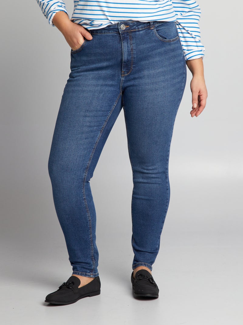Slim-fit jeans - L30 BLAUW - Kiabi