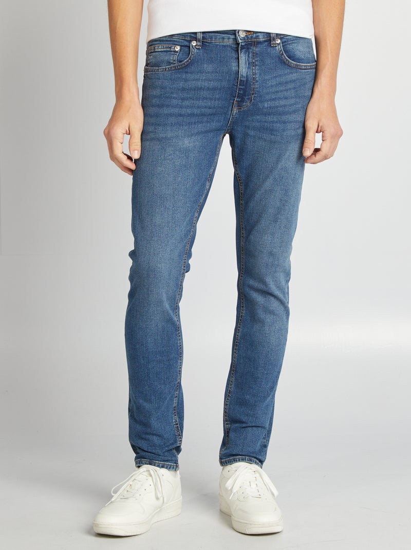 Slim-fit jeans - L30 BLAUW - Kiabi