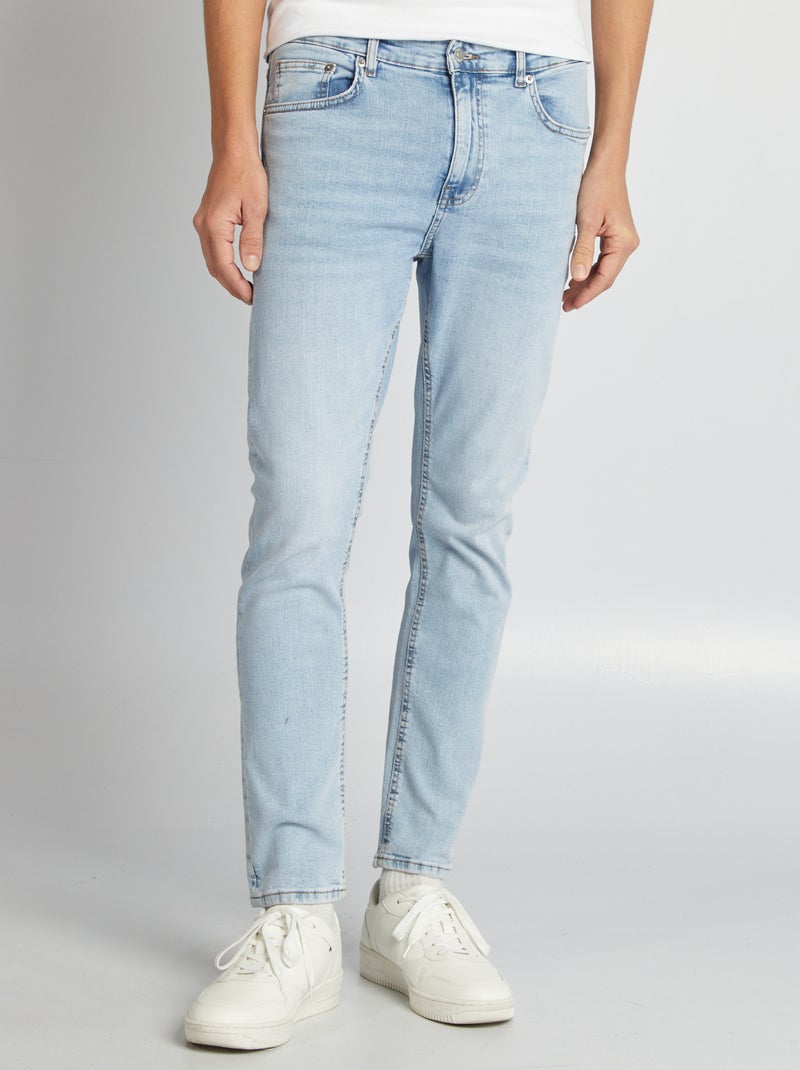 Slim-fit jeans - L30 BLAUW - Kiabi