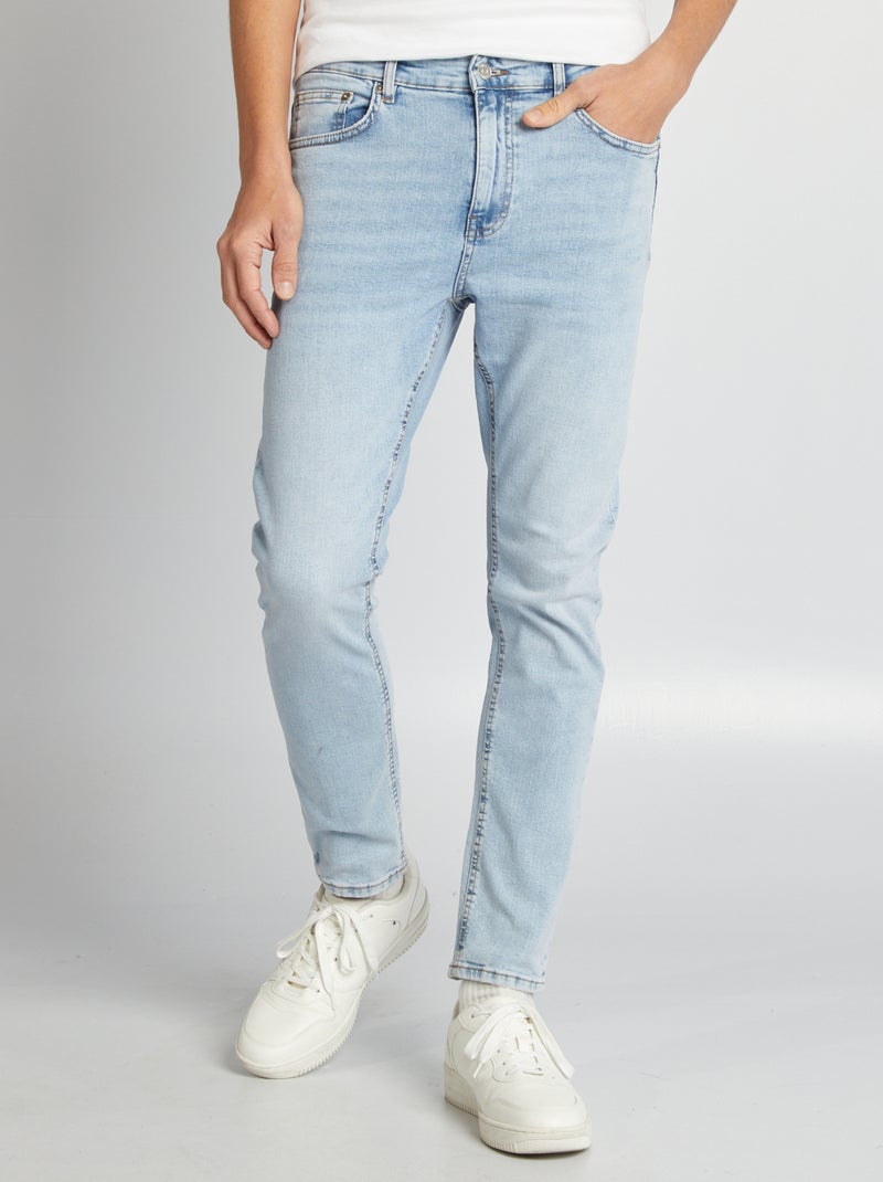 Slim-fit jeans - L30 BLAUW - Kiabi