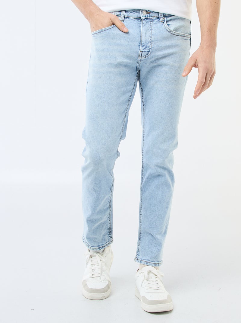 Slim-fit jeans - L30 Blauw - Kiabi