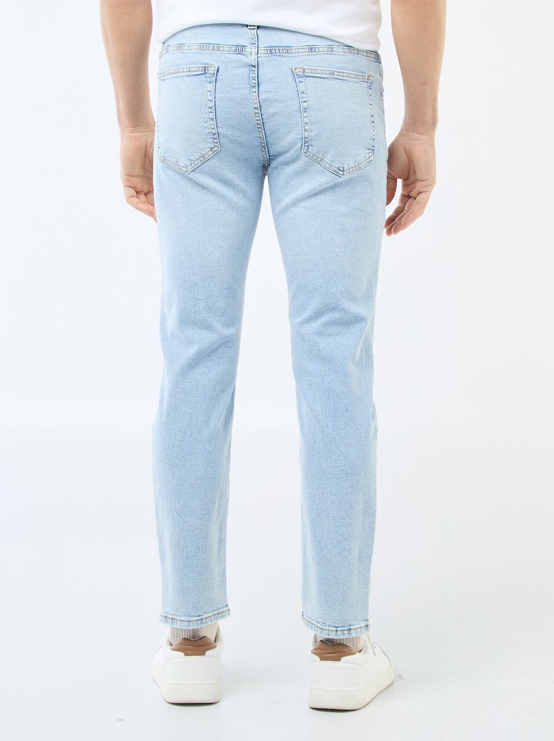 Slim-fit jeans - L30 Blauw - Kiabi