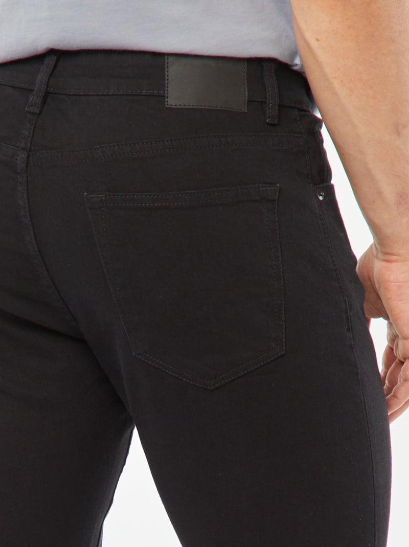 Slim-fit jeans - L30 ZWART - Kiabi