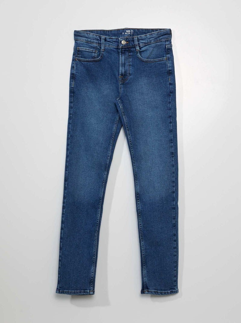 Slim-fit jeans - L32 BLAUW - Kiabi