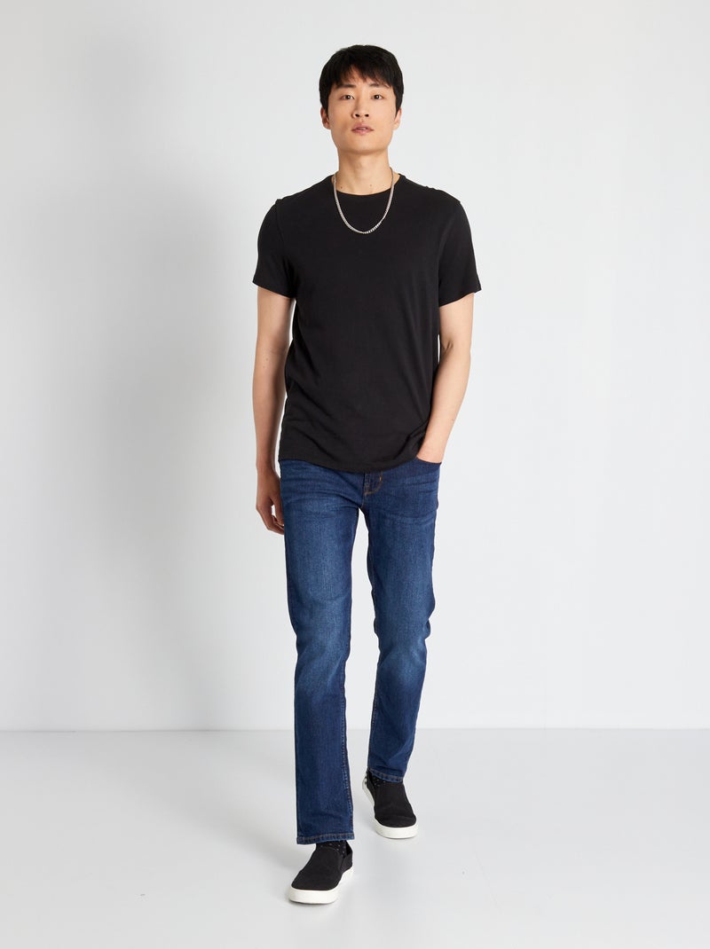 Slim-fit jeans - L32 BLAUW - Kiabi