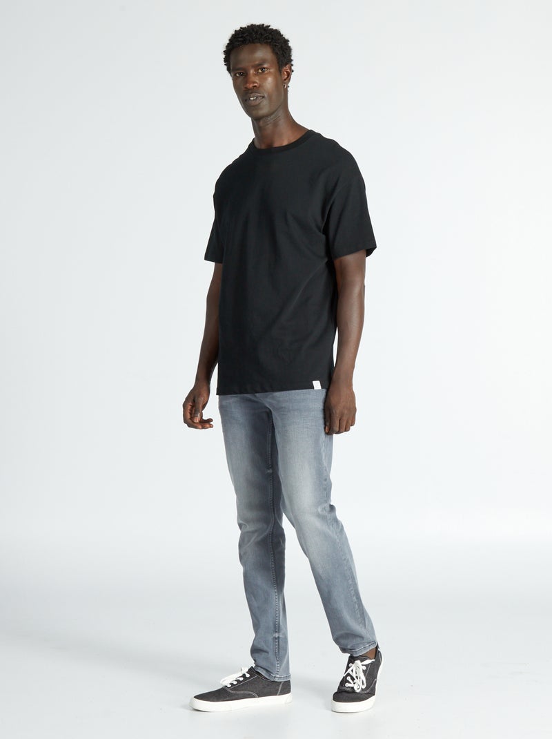 Slim-fit jeans - L32 GRIJS - Kiabi