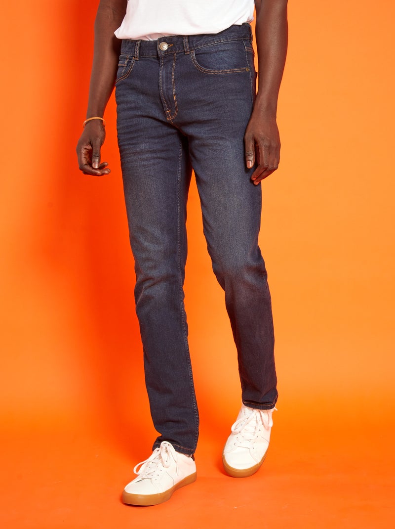 Slim-fit jeans - L32 indigo - Kiabi